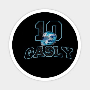 Pierre Gasly 10 Helmet Magnet